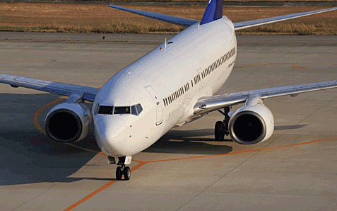 飛行機で遺体搬送