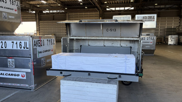 【実績】長距離遺体搬送：千葉県市川市から青森県八戸市へ（空輸搬送）